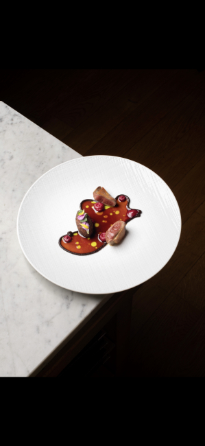 La Quintessence · Restaurant gastronomique Lyon 1 · Plat