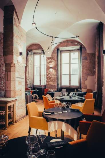 La Quintessence · Restaurant gastronomique Lyon 1 · Salle