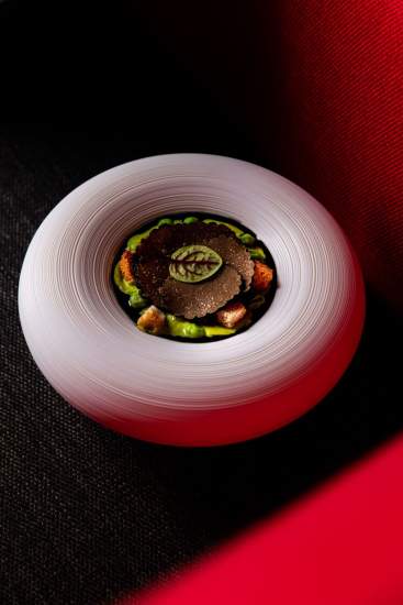 La Quintessence · Restaurant gastronomique Lyon 1 · Plat