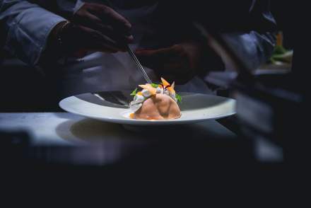 La Quintessence · Gourmet restaurant Lyon 1 · Dish