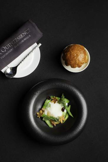 La Quintessence · Restaurant gastronomique Lyon 1 · Plat