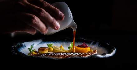 La Quintessence · Gourmet restaurant Lyon 1 · Dish