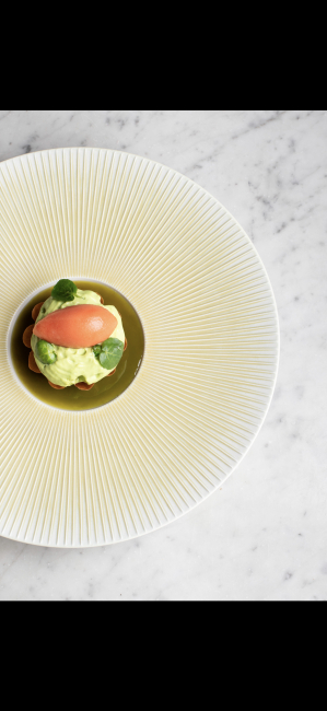 La Quintessence · Restaurant gastronomique Lyon 1 · Plat