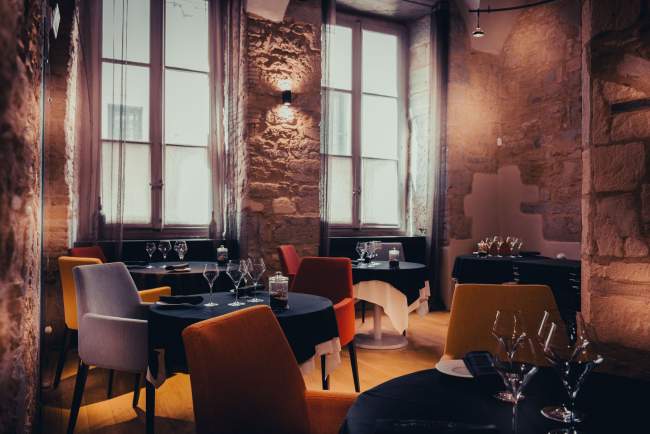 La Quintessence · Restaurant gastronomique Lyon 1 · Salle