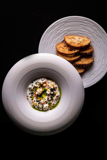 La Quintessence · Restaurant gastronomique Lyon 1 · Plat